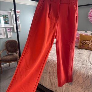 Old Navy Classic High-Waist Wide-Leg Pants - Red